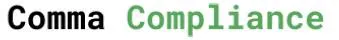 Comma Compliance name logo JPG